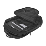 Sac à dos Moleskine Metro 15” avec compartiments et dos en maille couleur noir deuxième vue