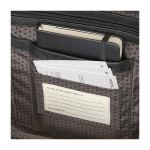 Sac à dos en cuir élégant au style urbain Moleskine Classic 15” couleur noir vue détail 1