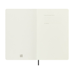 Carnet XL vegan effet python Moleskine Vegea Boa, pages lignées couleur noir deuxième vue