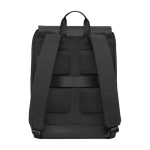 Sac à dos Moleskine Metro Slim, fermetures magnétique et éclair 15” couleur noir deuxième vue arrière