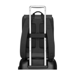 Sac à dos Moleskine Metro Slim, fermetures magnétique et éclair 15” couleur noir troisième vue