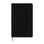 Carnet intelligent Moleskine pour copier du papier vers l’application couleur noir deuxième vue frontale