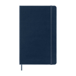 Carnet intelligent Moleskine pour copier du papier vers l’application couleur bleu deuxième vue frontale