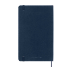 Carnet intelligent Moleskine pour copier du papier vers l’application couleur bleu deuxième vue arrière