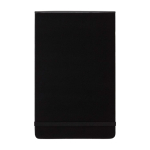 Album XL pour aquarelle, croquis et techniques mixtes Moleskine couleur noir deuxième vue frontale