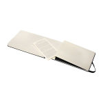 Album XL pour aquarelle, croquis et techniques mixtes Moleskine couleur noir deuxième vue