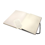 Carnet de dessin A4 Moleskine à couverture rigide, relié en carton couleur noir deuxième vue