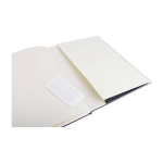 Carnet de dessin A4 Moleskine à couverture rigide, relié en carton couleur noir cinquième vue