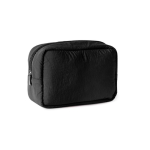 Trousse en nylon et polyester grande capacité 130 g/m² couleur noir première vue