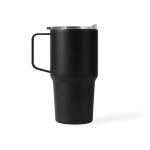 Mug isotherme en acier inoxydable anti-fuite avec anse 600 ml68625b429b0dbdfc39964538 couleur noir deuxième vue