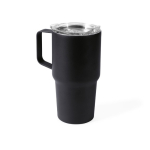 Mug isotherme en acier inoxydable anti-fuite avec anse 600 ml68625b429b0dbdfc39964538 couleur noir