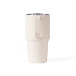 Mug isotherme en acier inoxydable anti-fuite avec anse 600 ml68625b429b0dbdfc39964538 couleur beige deuxième vue