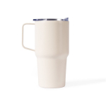 Mug isotherme en acier inoxydable anti-fuite avec anse 600 ml68625b429b0dbdfc39964538 couleur beige troisième vue