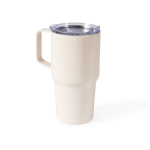 Mug isotherme en acier inoxydable anti-fuite avec anse 600 ml68625b429b0dbdfc39964538 couleur beige