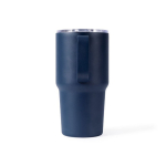 Mug isotherme en acier inoxydable anti-fuite avec anse 600 ml68625b429b0dbdfc39964538 couleur bleu marine troisième vue