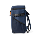 Sac à dos isotherme avec compartiments et similicuir à personnaliser couleur bleu marine deuxième vue