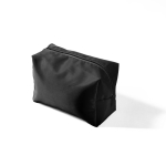 Trousse en nylon et polyester résistant à compartiment unique couleur noir première vue