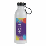 Gourde antifuite en acier inoxydable idéale pour la sublimation 500 ml couleur blanc troisième vue