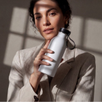 Gourde antifuite en acier inoxydable idéale pour la sublimation 500 ml couleur blanc quatrième vue