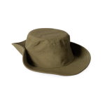 Chapeau d’aventure ajustable style safari en nylon et polyester68625b3f9b0dbdfc399644ad couleur vert quatrième vue