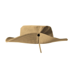 Chapeau d’aventure ajustable style safari en nylon et polyester68625b3f9b0dbdfc399644ad couleur camel troisième vue