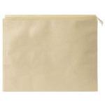 Sac moyen en papier à longues anses à personnaliser couleur marron troisième vue