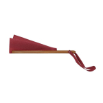 Éventail pliable en bambou et polyester pour événements 23 cm68625b3e9b0dbdfc39964478 couleur rouge deuxième vue