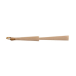 Éventail en bois et polyester avec tissu et cordon assortis68625b449b0dbdfc3996458d couleur naturel troisième vue
