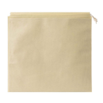 Grand sac panier avec longues anses à personnaliser 280 g/m² couleur naturel deuxième vue