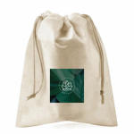 Grand sac panier avec longues anses à personnaliser 280 g/m² couleur naturel troisième vue