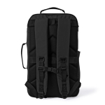 Sac à dos pour ordinateur portable à compartiments multiples 16'' couleur noir quatrième vue