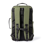 Sac à dos pour ordinateur portable à compartiments multiples 16'' couleur vert quatrième vue