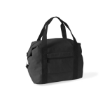 Sac en polyester pour les voyages ou le sport, avec sangle valise couleur noir deuxième vue