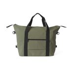 Sac en polyester pour les voyages ou le sport, avec sangle valise couleur vert