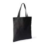 Sac en polyester avec anses longues et capacité de charge de 12 L couleur noir première vue