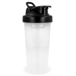 Shaker en plastique anti-gouttes avec insert mélangeur, 700 ml couleur noir