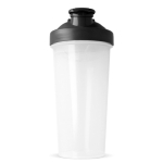 Shaker en plastique anti-gouttes avec insert mélangeur, 700 ml couleur noir quatrière vue