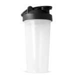 Shaker en plastique anti-gouttes avec insert mélangeur, 700 ml couleur noir septième vue