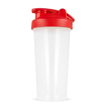 Shaker en plastique anti-gouttes avec insert mélangeur, 700 ml couleur rouge cinquième vue