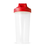 Shaker en plastique anti-gouttes avec insert mélangeur, 700 ml couleur rouge sixième vue