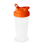 Shaker en plastique anti-gouttes avec insert mélangeur, 700 ml couleur orange deuxième vue
