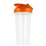 Shaker en plastique anti-gouttes avec insert mélangeur, 700 ml couleur orange cinquième vue
