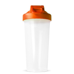 Shaker en plastique anti-gouttes avec insert mélangeur, 700 ml couleur orange sixième vue