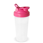 Shaker en plastique anti-gouttes avec insert mélangeur, 700 ml couleur rose deuxième vue
