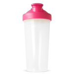 Shaker en plastique anti-gouttes avec insert mélangeur, 700 ml couleur rose quatrière vue