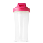 Shaker en plastique anti-gouttes avec insert mélangeur, 700 ml couleur rose sixième vue