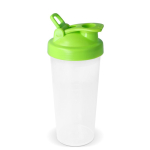 Shaker en plastique anti-gouttes avec insert mélangeur, 700 ml couleur vert lime deuxième vue