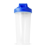 Shaker en plastique anti-gouttes avec insert mélangeur, 700 ml couleur bleu foncé sixième vue