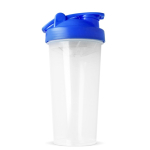 Shaker en plastique anti-gouttes avec insert mélangeur, 700 ml couleur bleu foncé septième vue