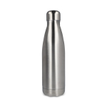 Gourde isotherme en acier inoxydable recyclé anti-fuite 500 ml couleur argenté